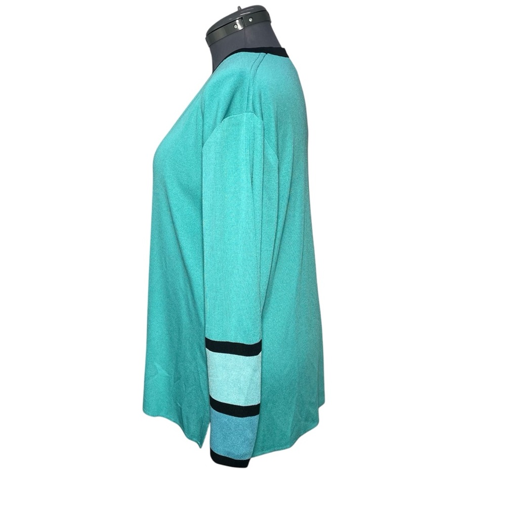 Exclusively Misook Single Button Cardigan Sweater… - image 2